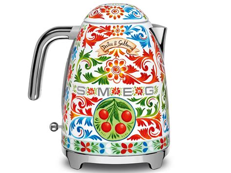 smeg dolce gabbana wasserkocher|Smeg Dolce & Gabbana KLF03DGEU Wasserkocher .